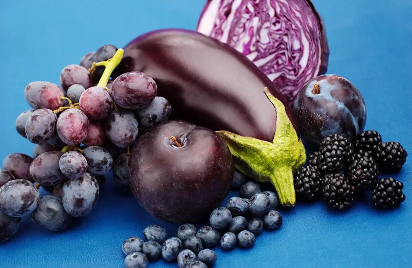 فوائد مذهلة للخضروات والفواكه البنفسجية